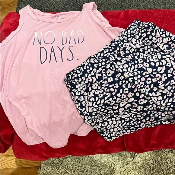 Rae Dunn Pink Top JM - Picture 1 of 3